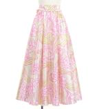 Hula Long Circular Skirt with Tube Rose / Luxury Collection / Light Pink / J3201-24