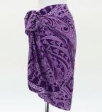 Hula Short Pareo / Kahiko & Moana / Purple / J3225-18
