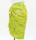 Hula Short Pareo / Ti Leaf / Yellow / J3225-23
