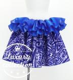 Tahitian Shantung Skirt with Kahiko Print / Luxury Collection / Purple / J3226-20