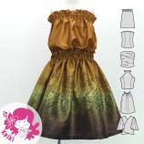 Hula Keiki Set-Up with Naupaka & Kahiko Print / Luxury Collection / Jp196-3