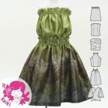 Hula Keiki Set-Up with Naupaka & Kahiko Print / Luxury Collection / Jp196-4