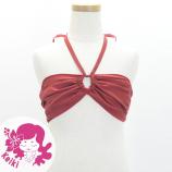 Kids Multi-way Wrap Top with Koshibo / Dark Red 2 / Jp210drd2