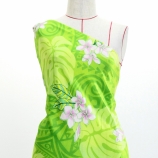 Hula Fabric / Kahiko & Plumeria / JKH-686-LGR