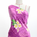 Hula Fabric / Kahiko & Plumeria / JKH-686-PI
