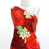 Hula Fabric / Kahiko & Plumeria / JKH-686-DRD