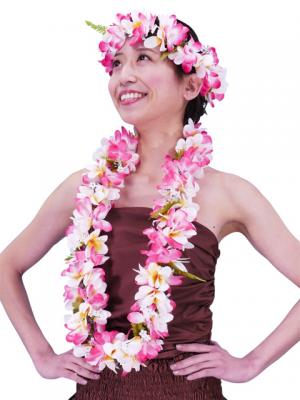 Hula Lei / Pulumeria / Pink / J111pi