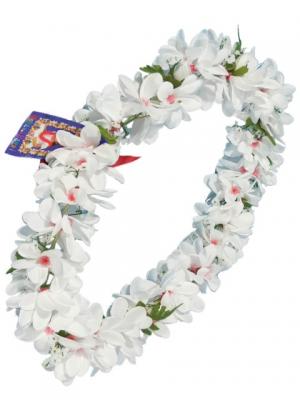 Hula Lei / Pulumeria / White / J111w