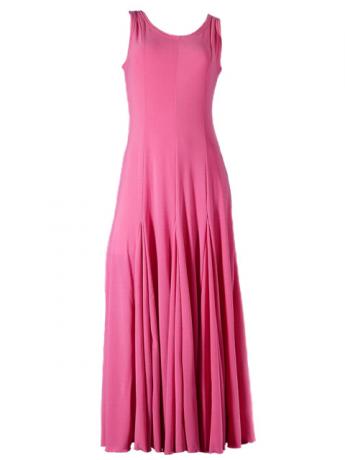 Hula Long Stretchy Dress / Pink / G1178a