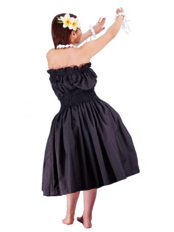 Hula Tube Top Blouse / Black / G1662b