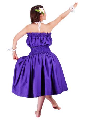 Hula Tube Top Blouse / Egg Plant / G1662ep