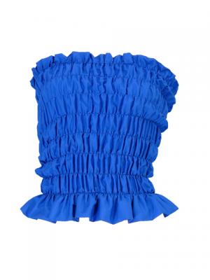 Hula Shirring Tube Top & Pa'u Skirt Set-Up / Royal Blue / G1670rb
