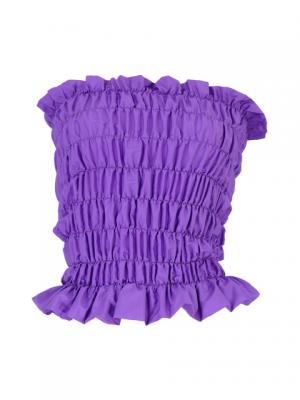 Hula Shirring Tube Top & Pa'u Skirt Set-Up / Violet / G1670v