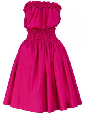 Hula Tube Top & Pa'u Skirt Set-Up / Deep Rose / G1668dr