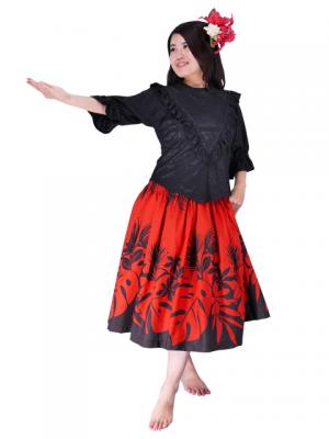 Hula Lace Blouse / Black / J1833