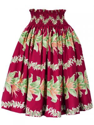 Hula Tube Top & Pa'u Set-Up / Heliconia / Red / J1959r