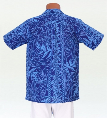 Hawaiian Shirt Men's / Blue / G1969bl