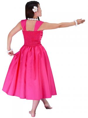 Hula Shantung Midi Dress / Pink / G1993pi