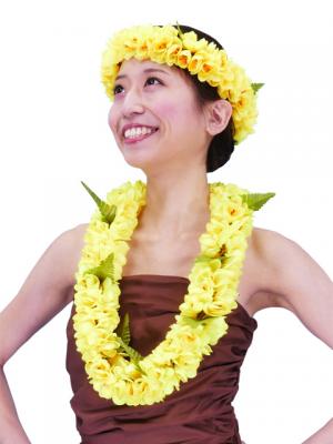 Hula Lei / Kapiolani / Yellow / J1996ye
