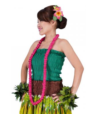 Hula Long Lei / Rosebud / Pink / J2010pi