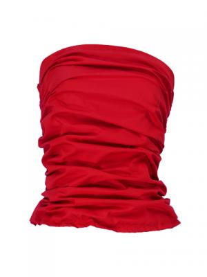 Hula Draping Tube Top & Pa'u Skirt Set-Up / Red / G2019r