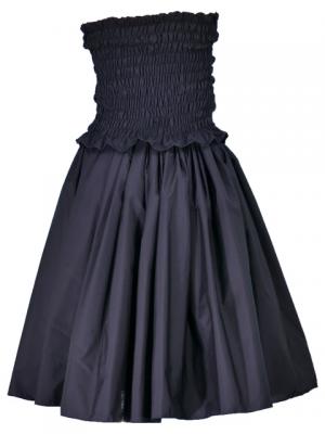 Hula Draping Tube Top & Pa'u Skirt Set-Up / Black / G2019b
