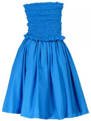 Hula Draping Tube Top & Pa'u Skirt Set-Up / Blue / G2019bl