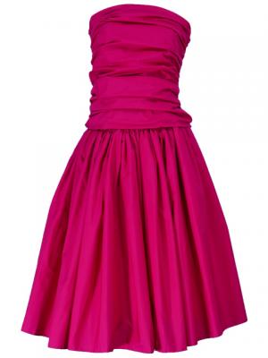 Hula Draping Tube Top & Pa'u Skirt Set-Up / Deep Rose / G2019dr