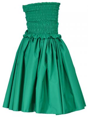 Hula Draping Tube Top & Pa'u Skirt Set-Up / Green / G2019g