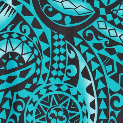 Tahitian Skirt with Kahiko Print / Green / G2123