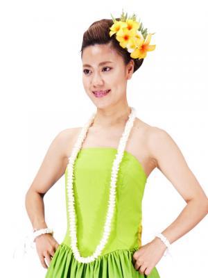 Hula Long Lei / Pikake / Cream / J2136