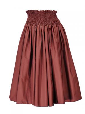 Hula Double & Reversible Pau Skirt with Kahiko  Print / Brown / G2216