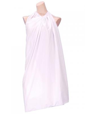 Hula Pareo with attached Sash / White / G2263w