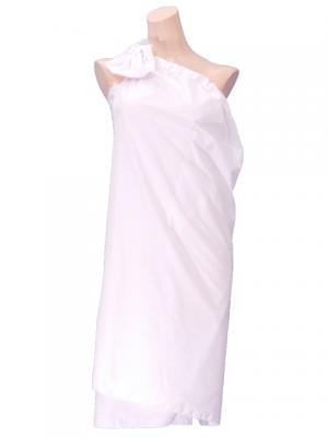 Hula Pareo with attached Sash / White / G2263w