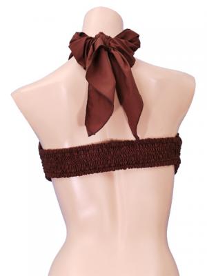 Bandeau Bra Tube Top / Brown / G2266br