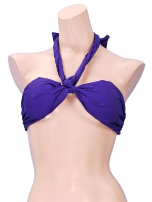 Bandeau Bra Tube Top / Egg Plant / G2266ep