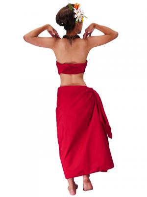 Bandeau Bra Tube Top / Red / G2266r