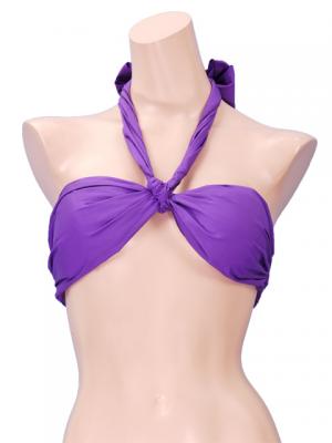Bandeau Bra Tube Top / Violet / G2266v