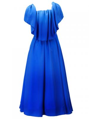 Hula Long Maxi Multi Way Dress / Luxury Collection / Gradation / Blue / J2288lbb