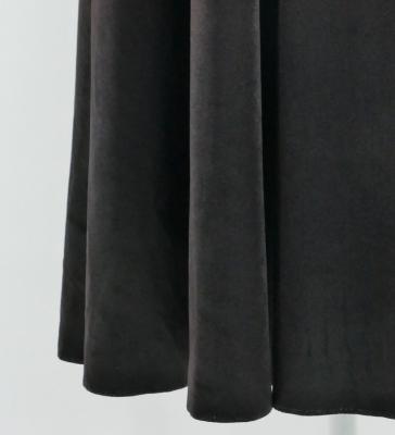 Hula One Shoulder Gradation Velvet Dress / Luxury Collection / BEG & BRN / J2347bebr