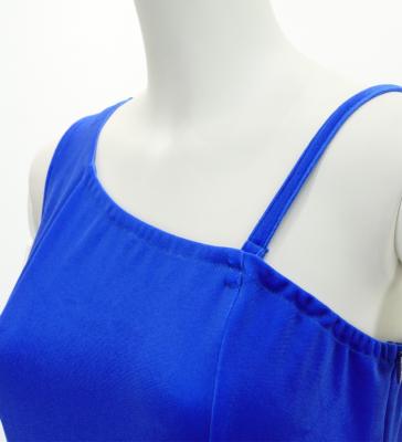 Hula One Shoulder Gradation Velvet Dress / Luxury Collection / BLU & Light BLU / J2347blbl