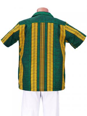 Hawaiian Shirt Men's / Green / G2411gr