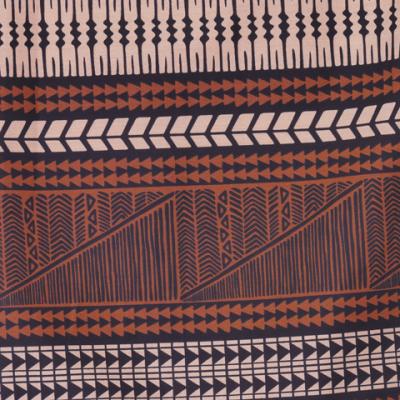 Tahitian Skirt with Kahiko Print / Brown / G2439