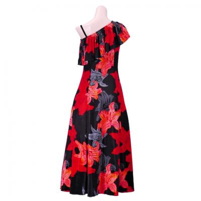 Hula Multi Way Lily Dress with Velvet / Luxury Collection / Black / J2482bk