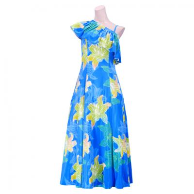 Hula Multi Way Lily Dress with Velvet / Luxury Collection / Light Blue / J2482lbl