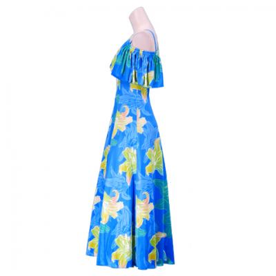 Hula Multi Way Lily Dress with Velvet / Luxury Collection / Light Blue / J2482lbl