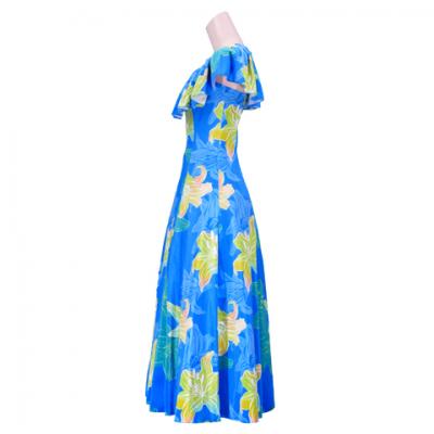 Hula Multi Way Lily Dress with Velvet / Luxury Collection / Light Blue / J2482lbl