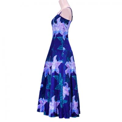 Hula Multi Way Lily Dress with Velvet / Luxury Collection / Navy / J2482nv