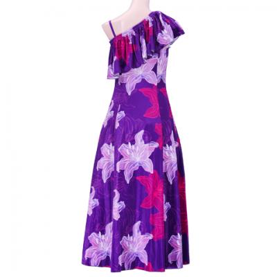 Hula Multi Way Lily Dress with Velvet / Luxury Collection / Purple / J2482pu