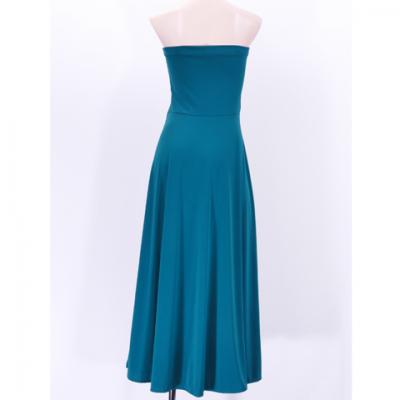 Hula Simple Knit Dress / High Waist Skirt / Blue / G2517bl